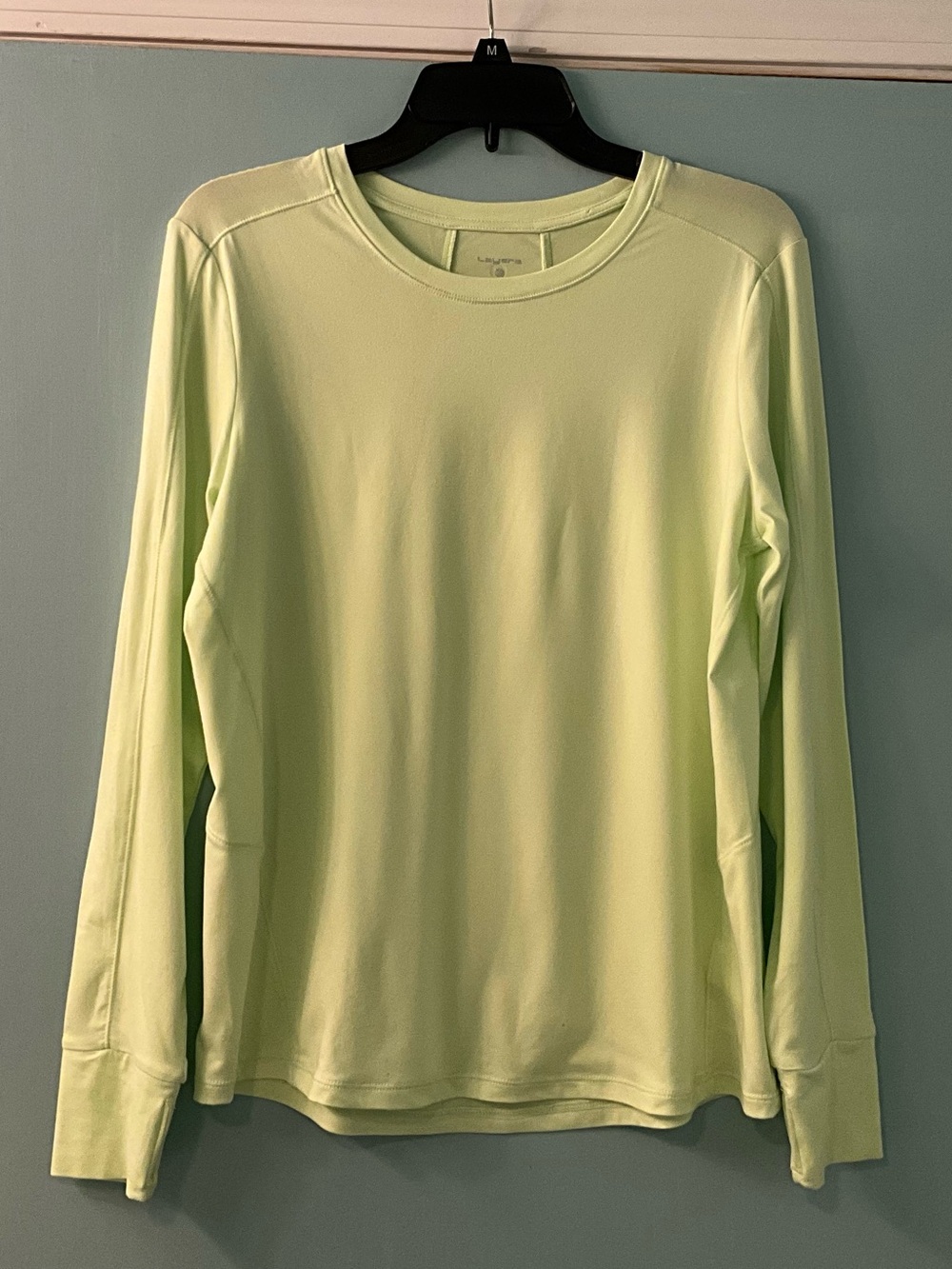 Lime Green Quick Dry Work-Out Top by Layers